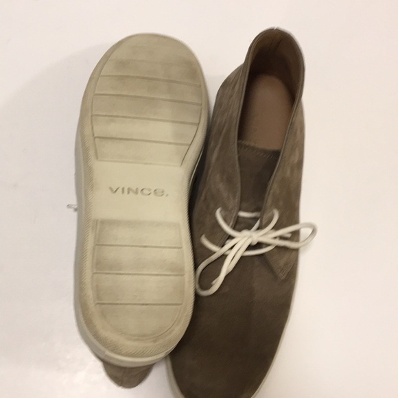 Vince Chelsea Suede Lace-Up Ten Sneaker 10,5 M - Picture 8 of 8
